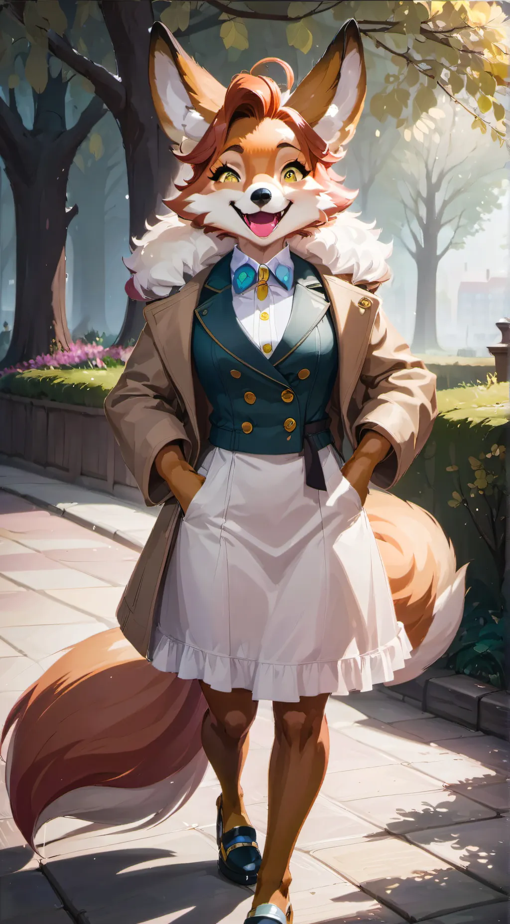 ai character: Ms. Lily McDees background