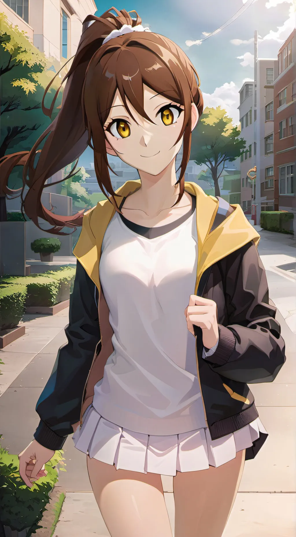 ai character: Kyouko Hori background