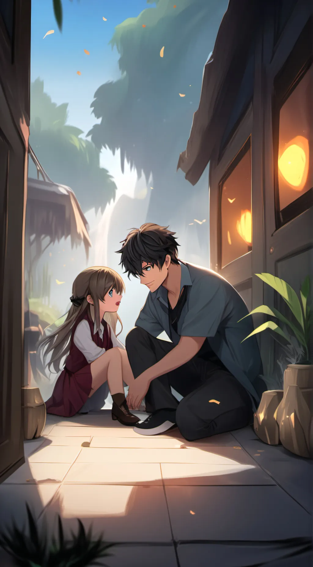 ai character: med background