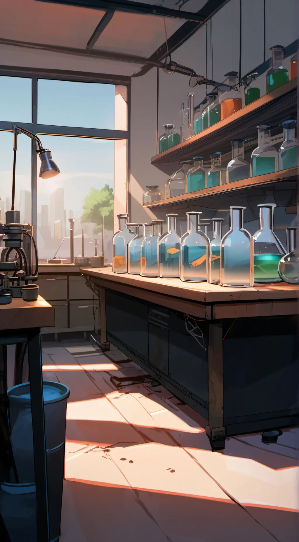 ai character: Luna past life  background