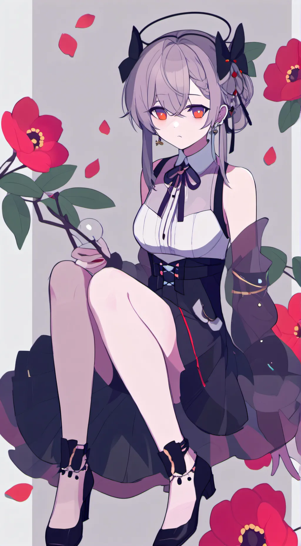 ai character: Yuri lesbian background