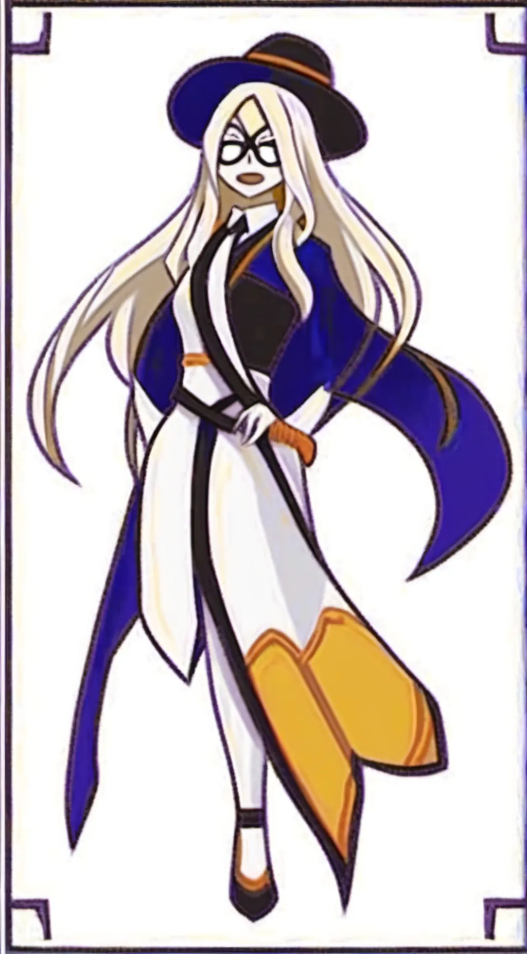 ai character: M.T Lady background