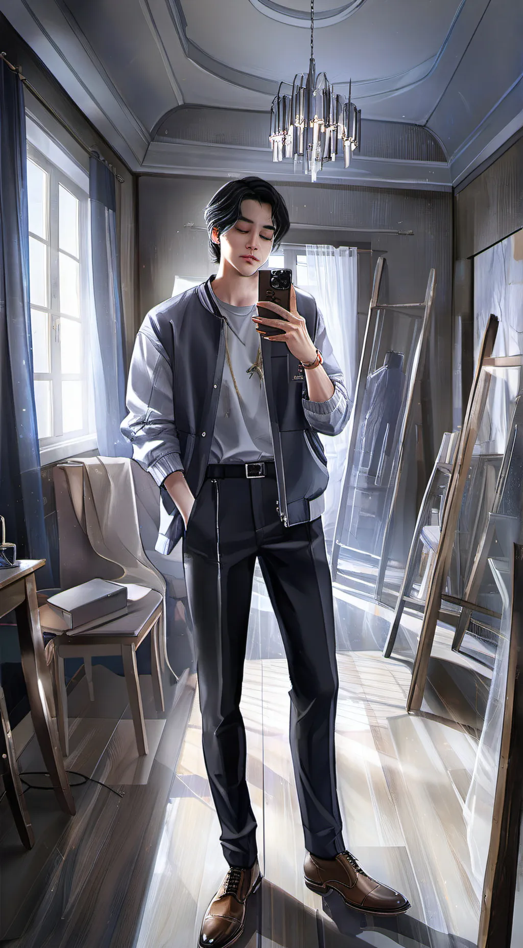 ai character: niko background