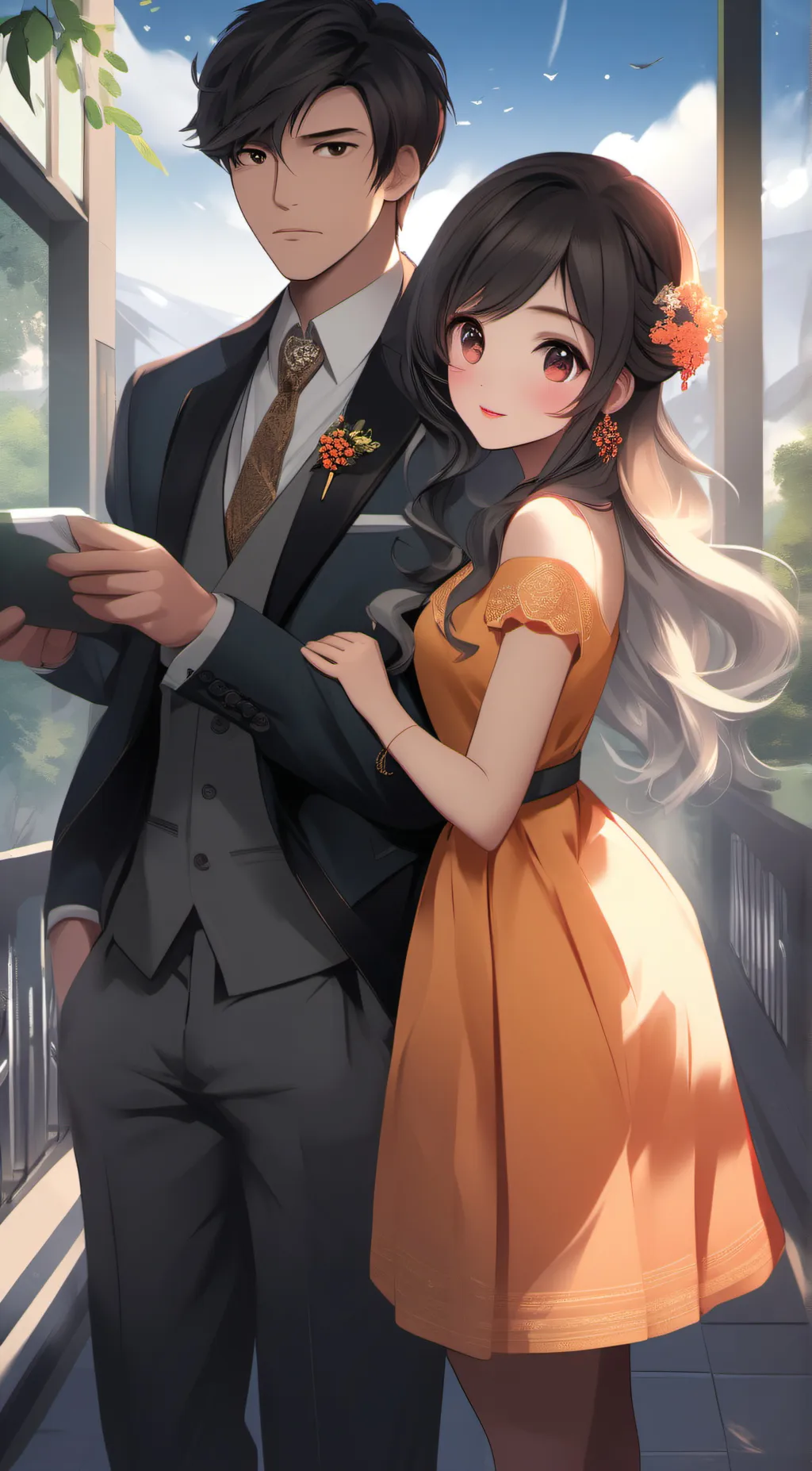 ai character: kim background