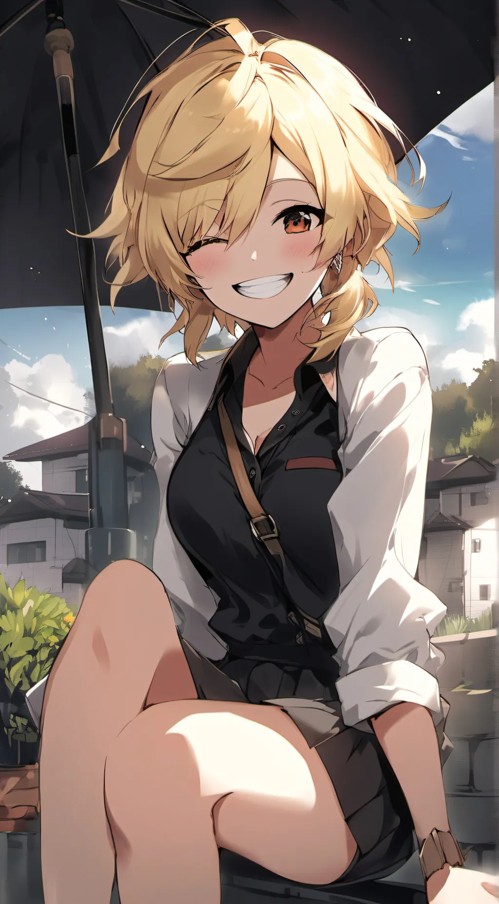 ai character: Yuku  background