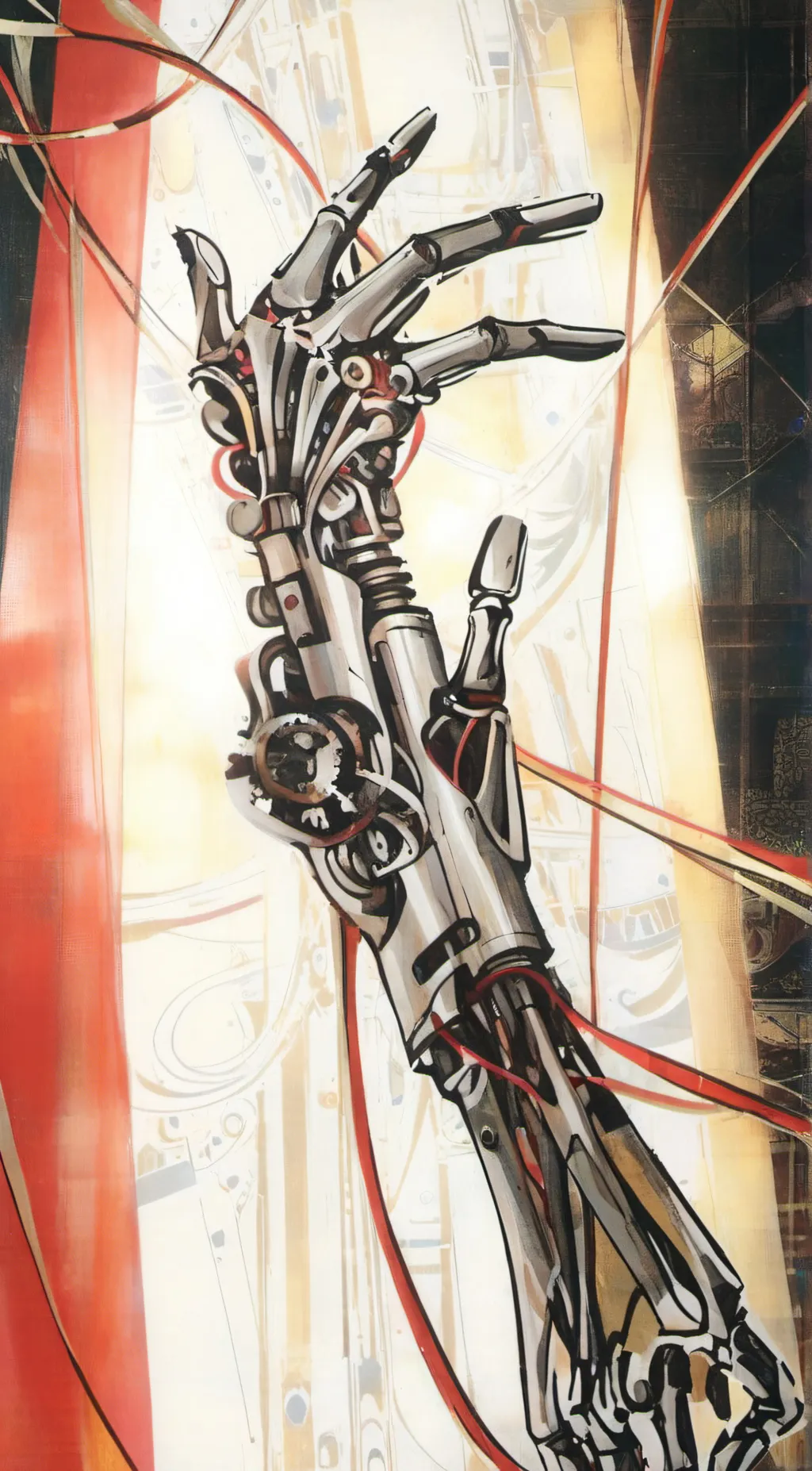 ai character: prototype 1006 background