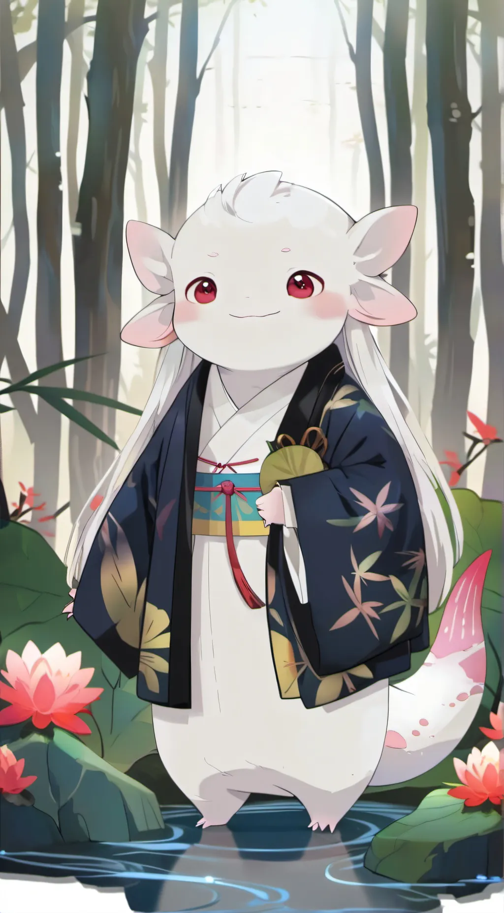 ai character: Glimi background