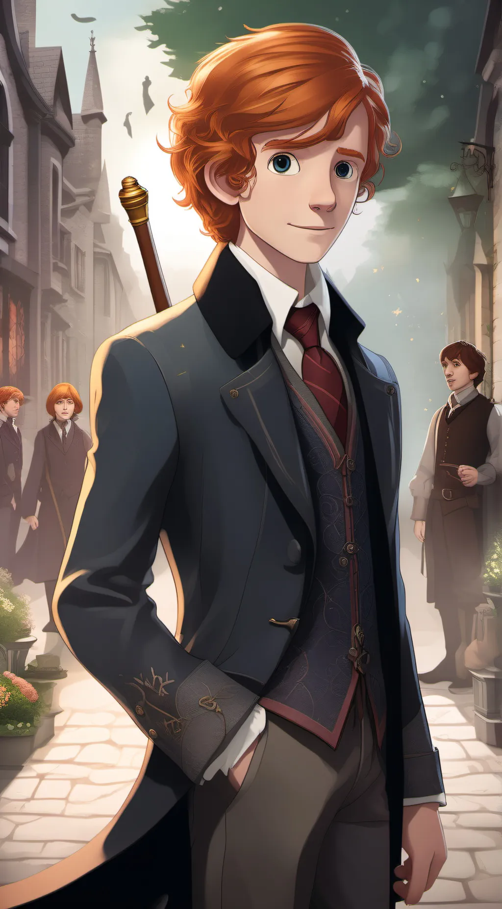 ai character: ron weasly background