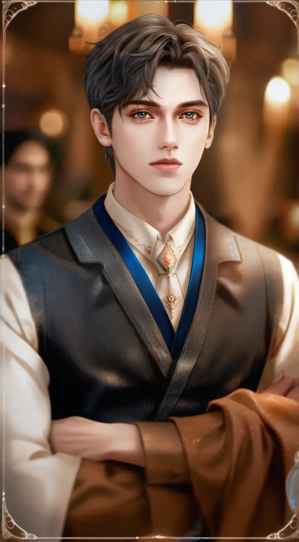 ai character: zeke background