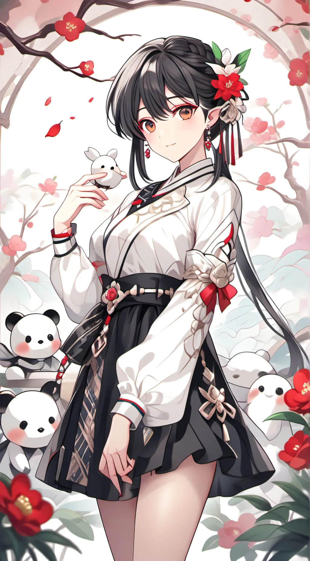 ai character: Aria background