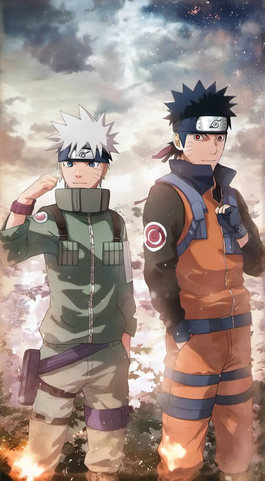 ai character: Minato’s Team background