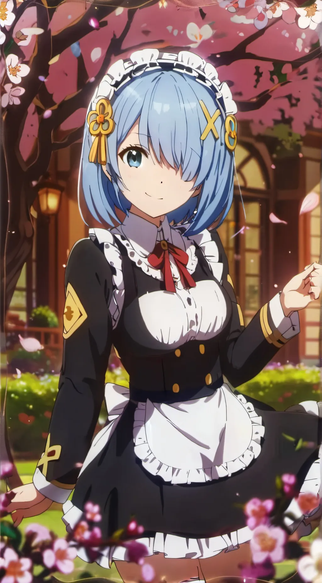 ai character: Rem background