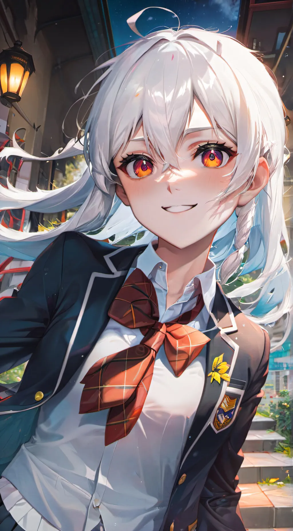 ai character: Luna background
