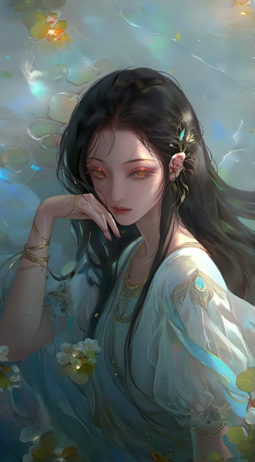 ai character: little angel background