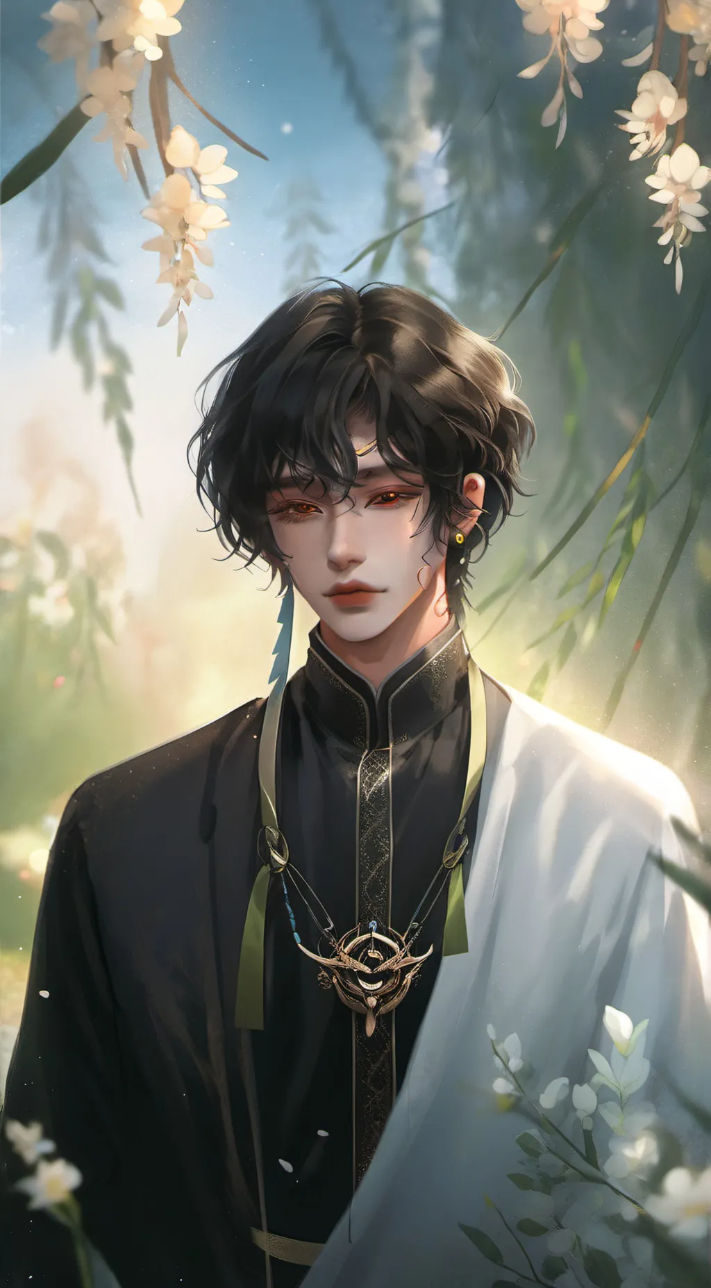 ai character: Dusk background