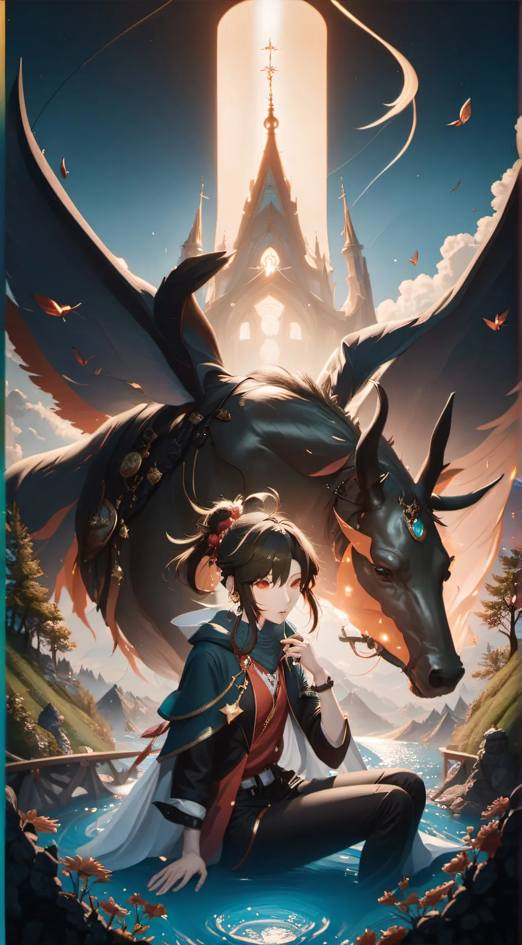 ai character: Aria background