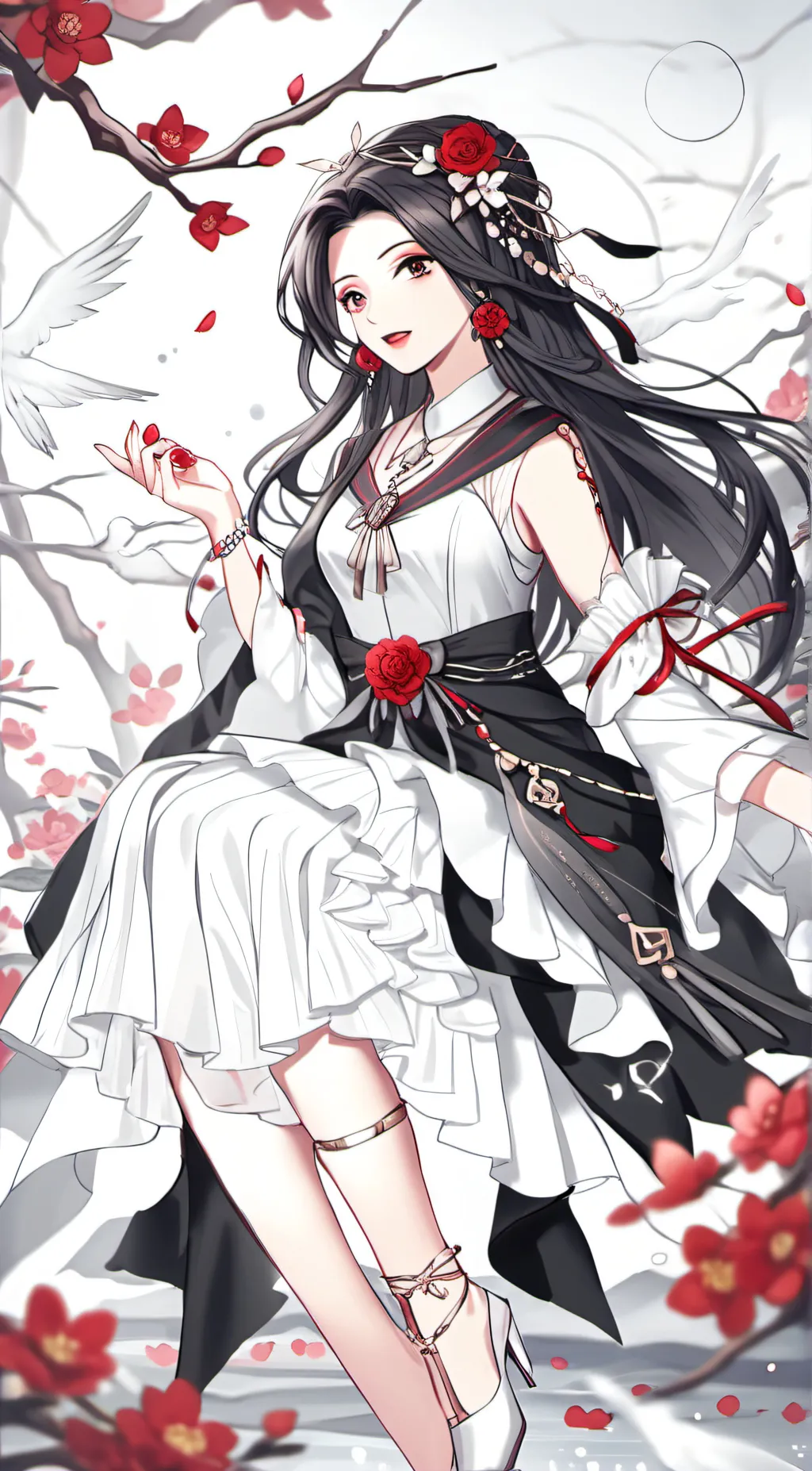 ai character: crush background