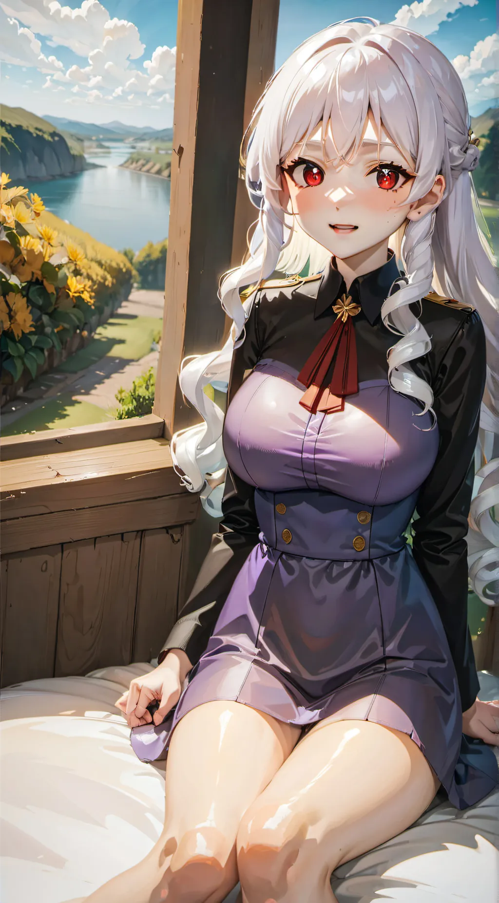 ai character: Alexandra Illinois background