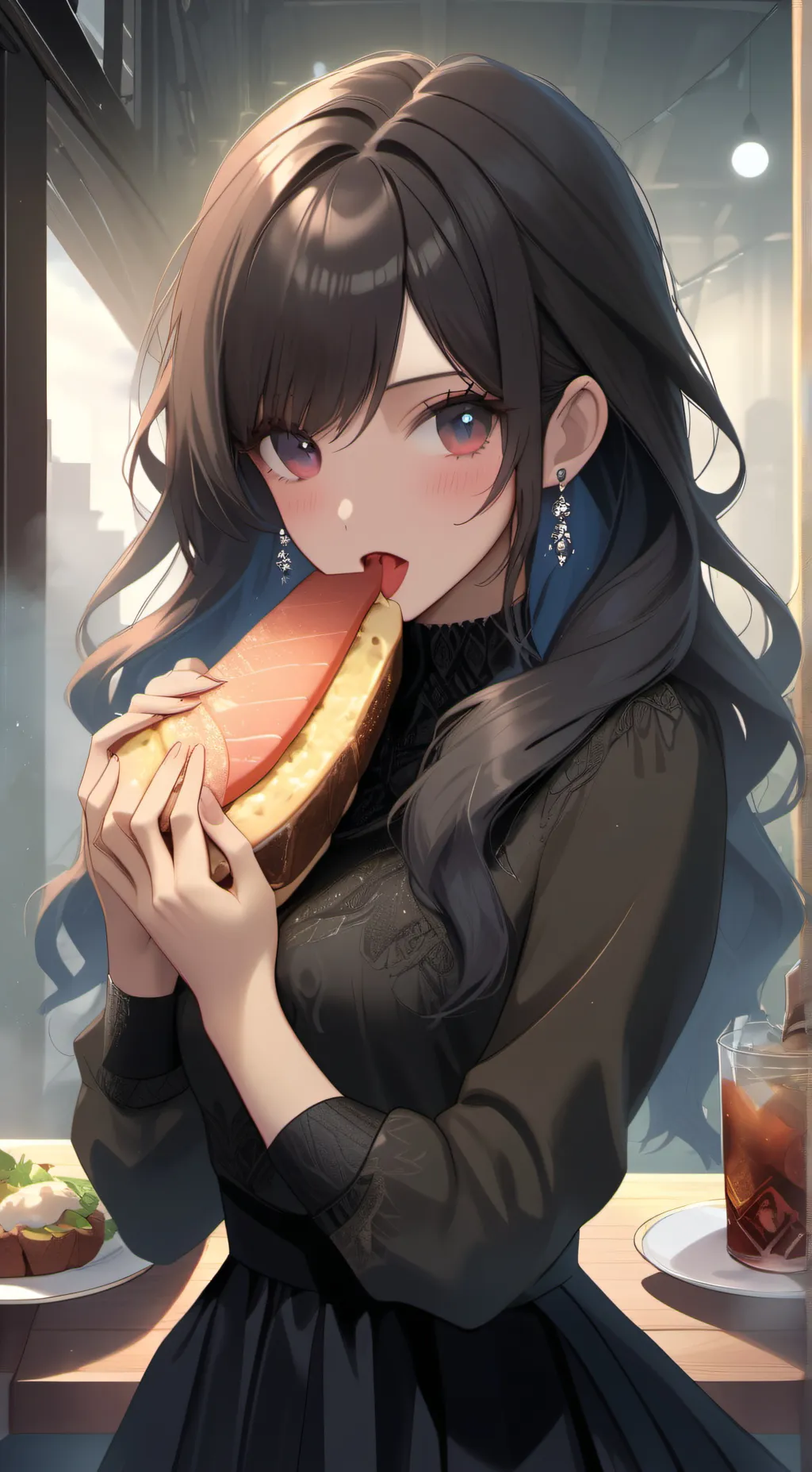 ai character: lila background