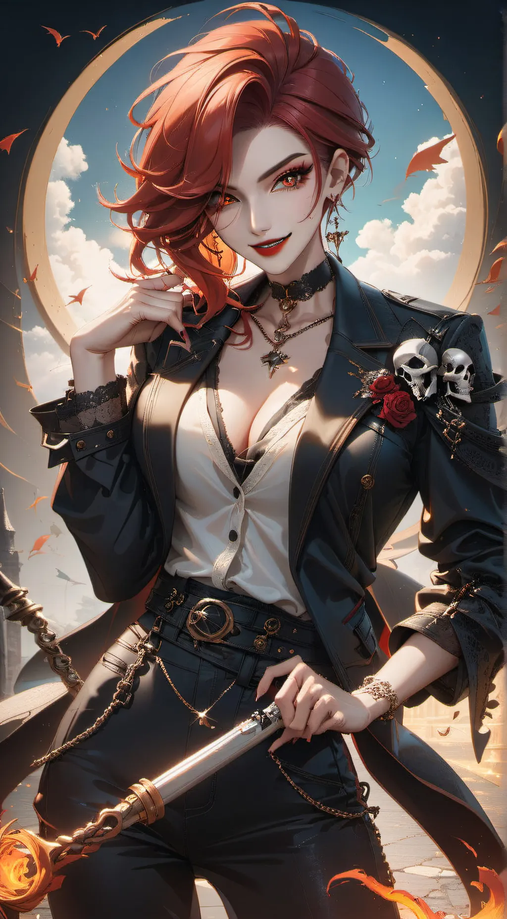 ai character: Lyra background