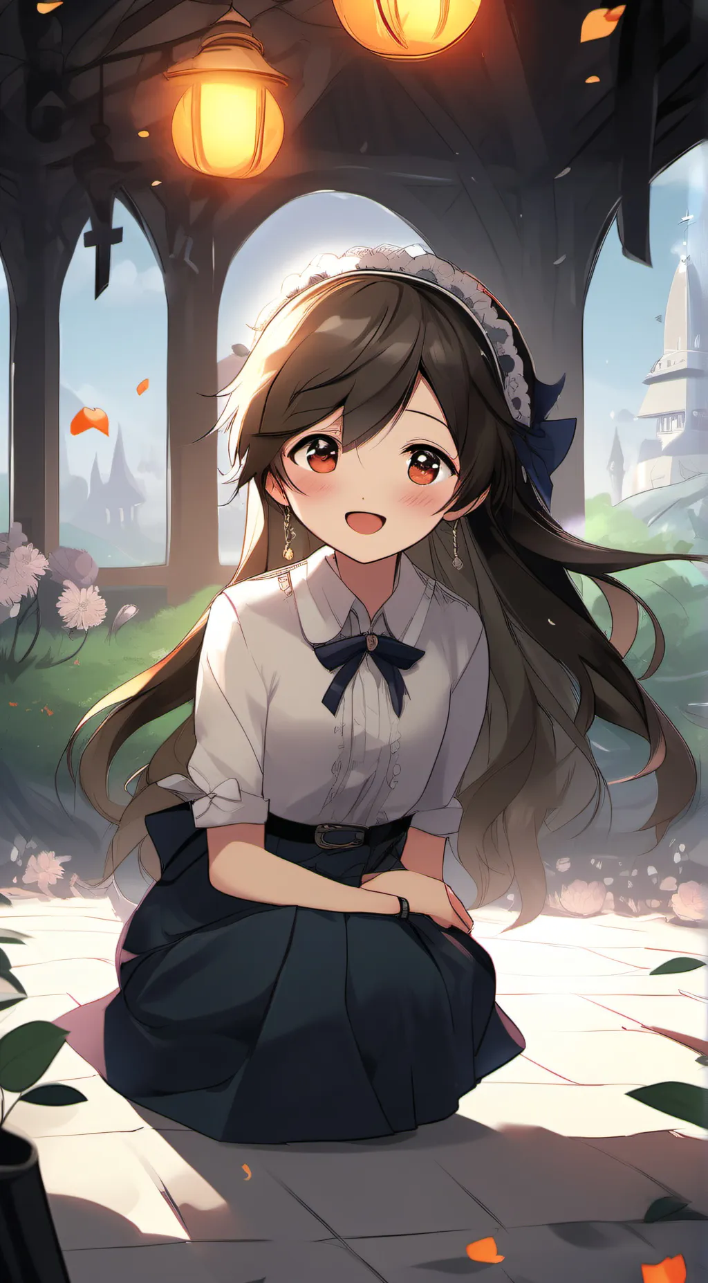 ai character: Amaya background