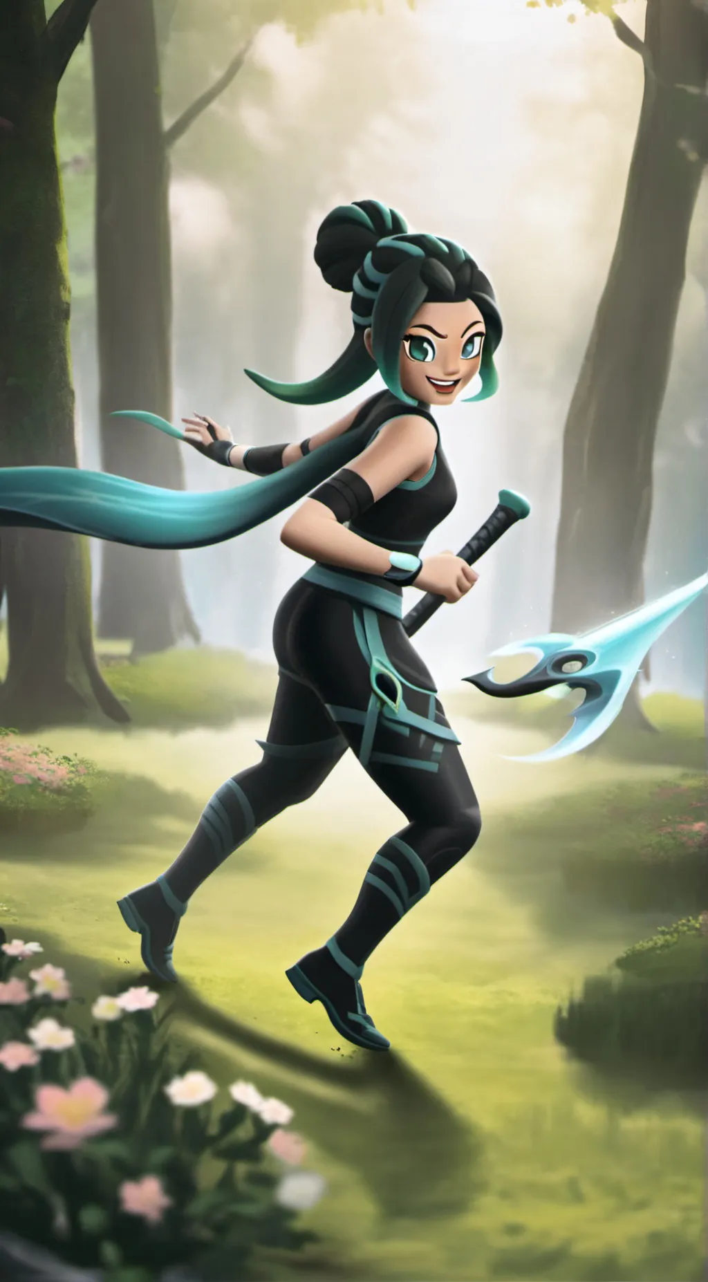 ai character: Vegan-su  background