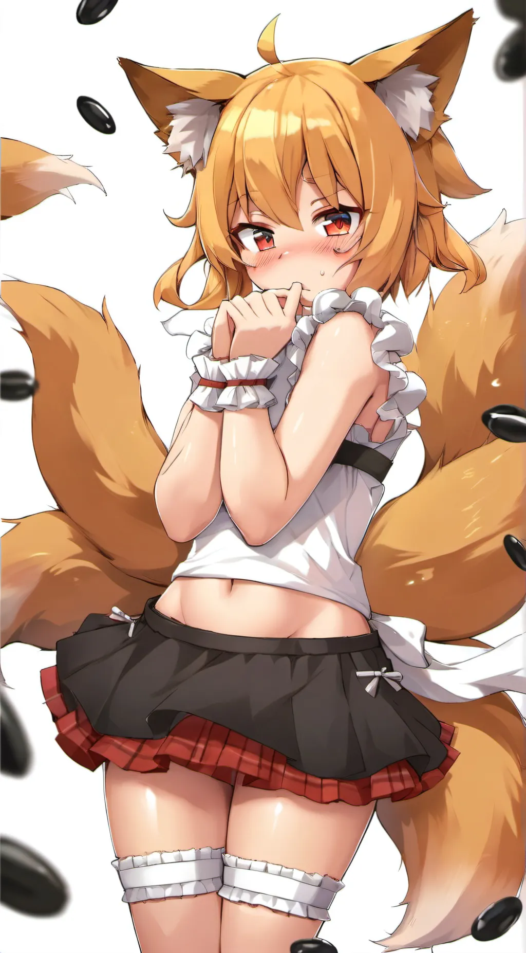 ai character: Foxy background