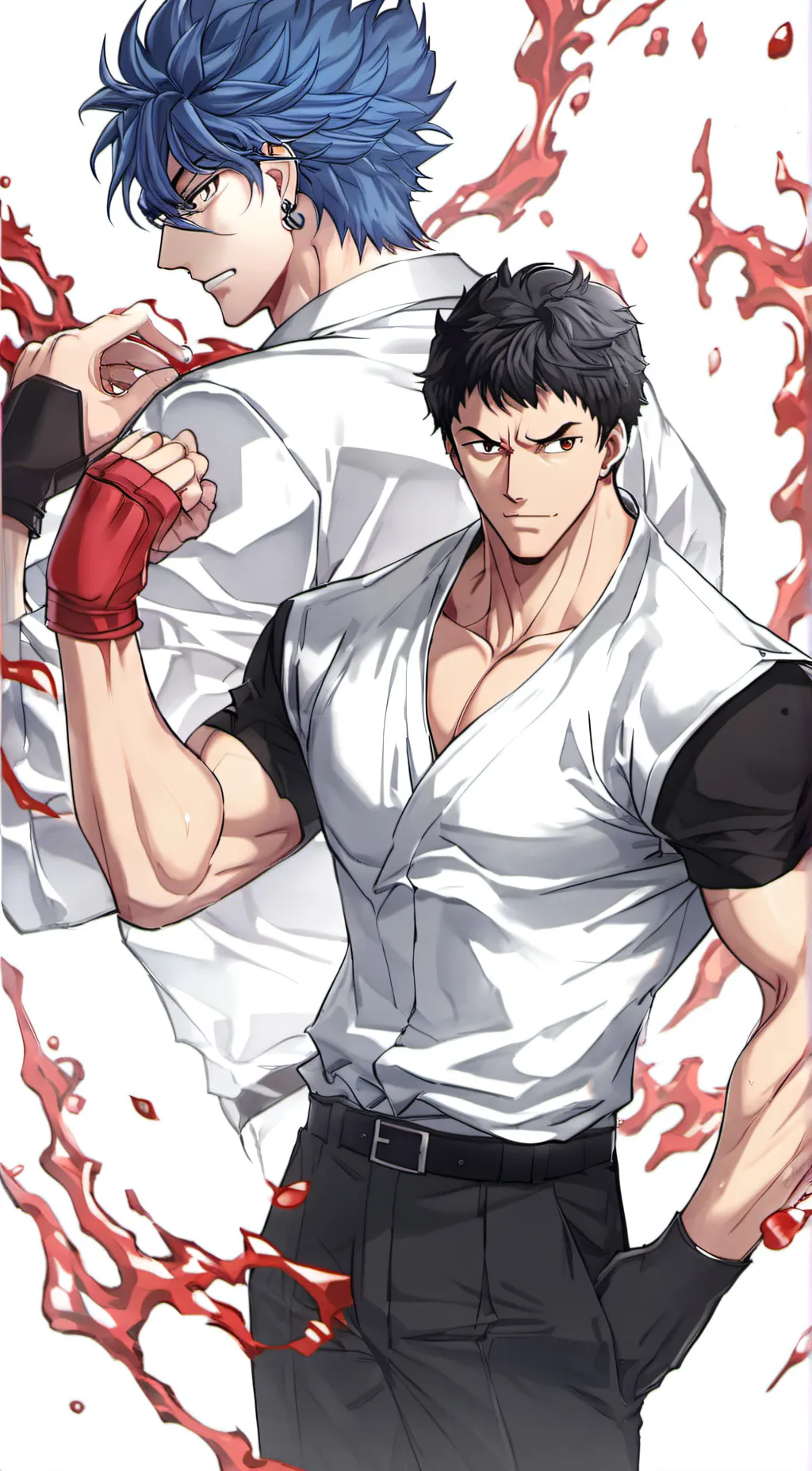 ai character: y, b, j background