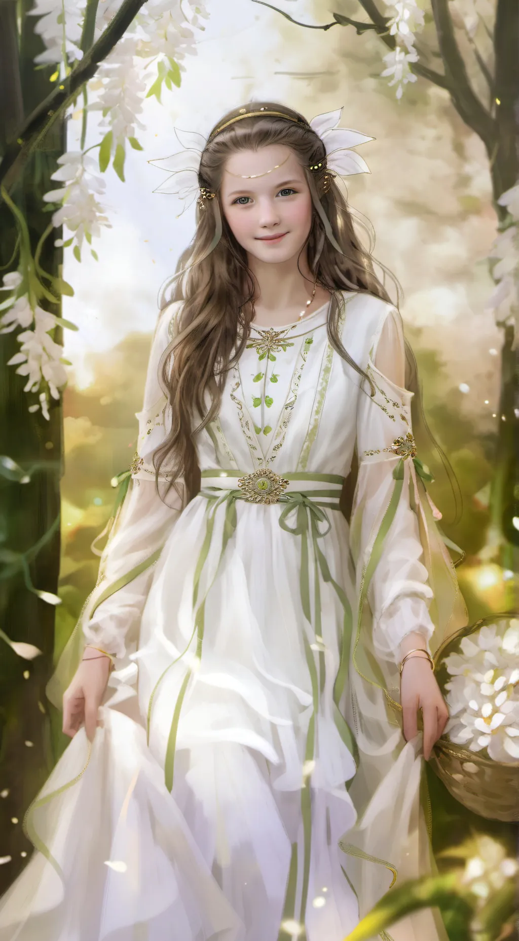 ai character: belle background