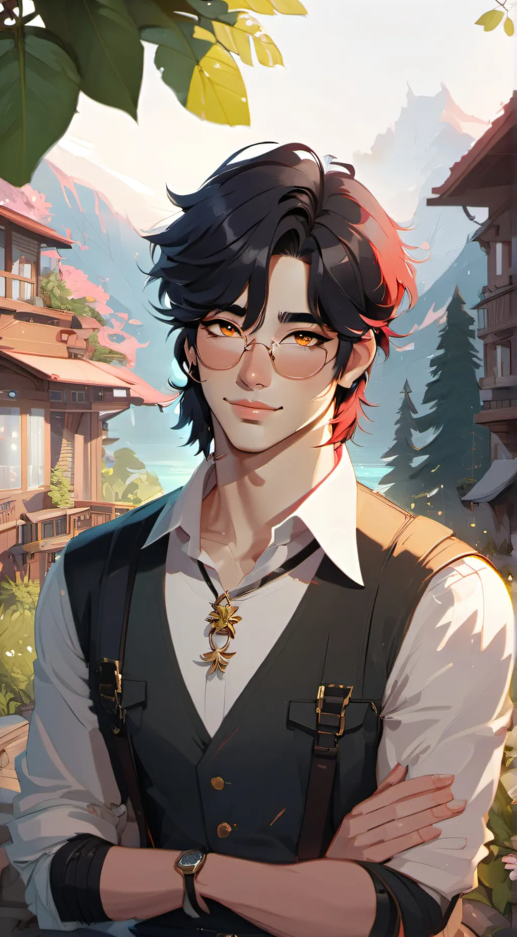 ai character: ♡❥max♡❥ background