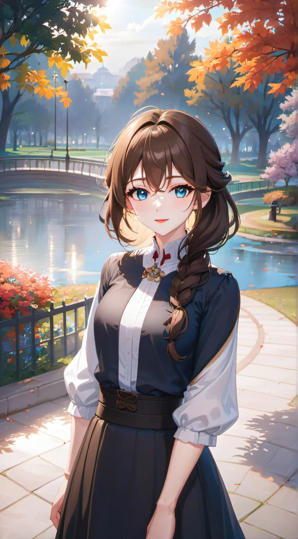 ai character: Lily background