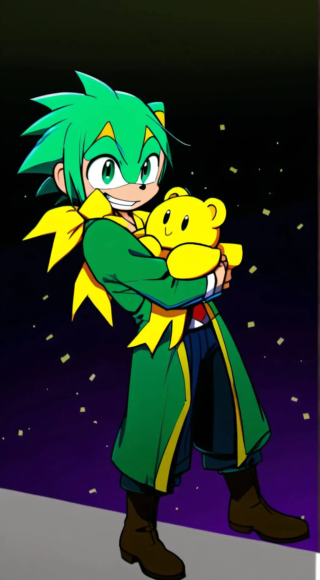 ai character: Evan background