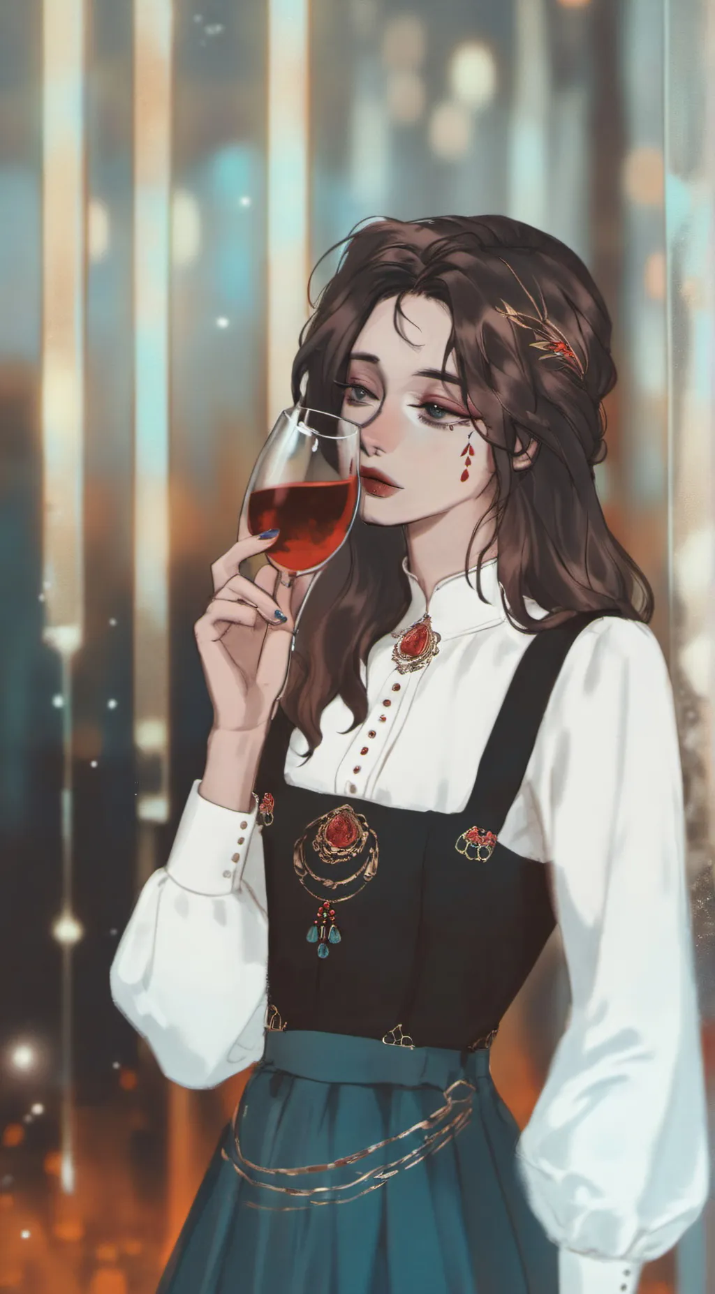 ai character: ★мαяуℓιη★ background