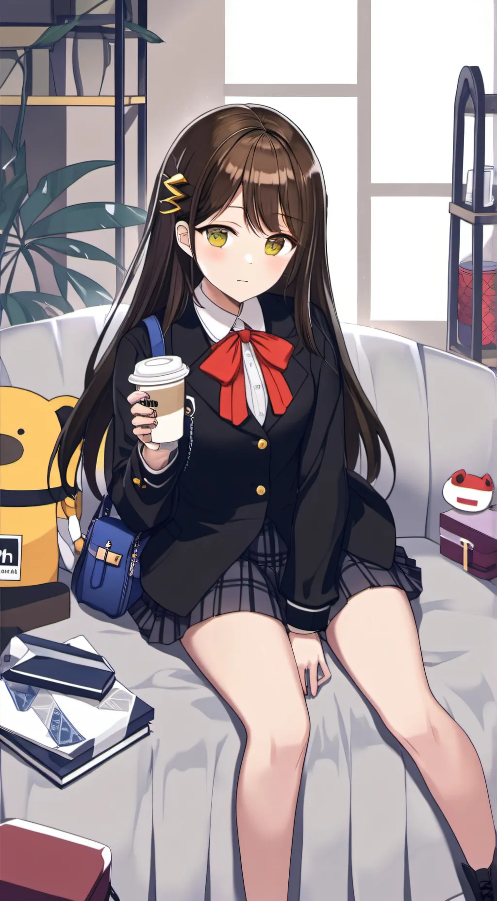 ai character: emma background