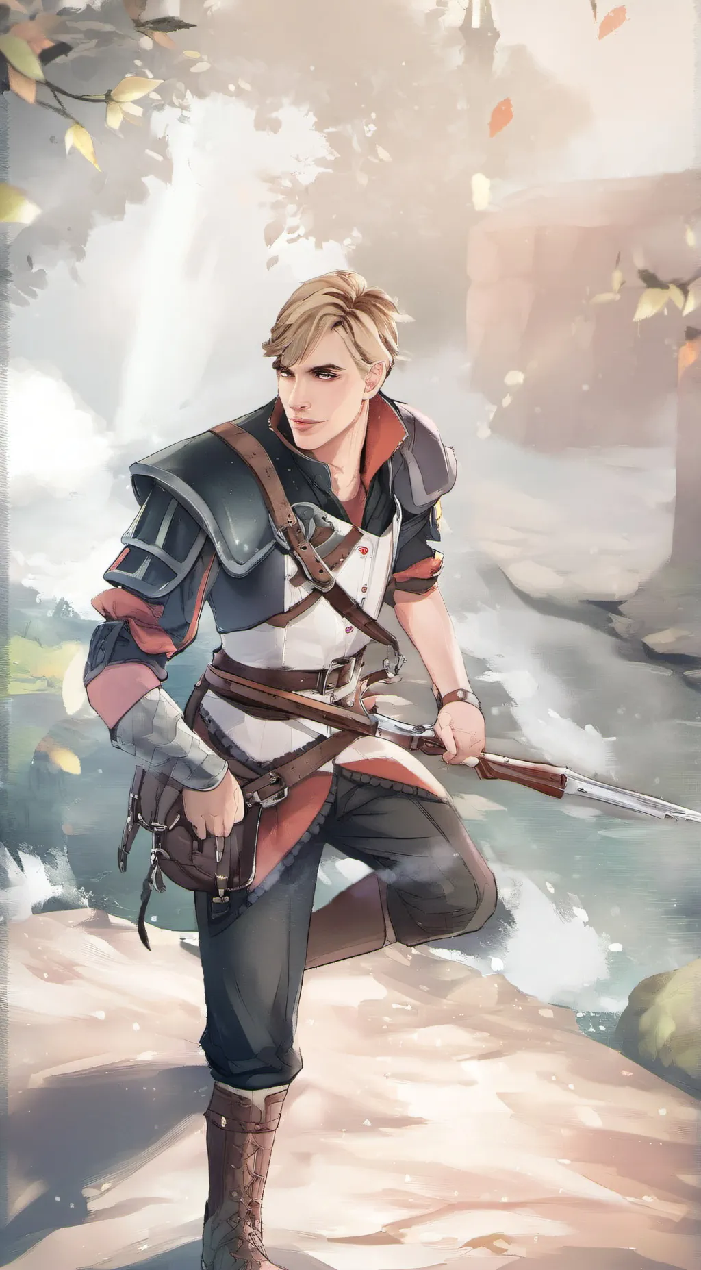 ai character: Cole  background