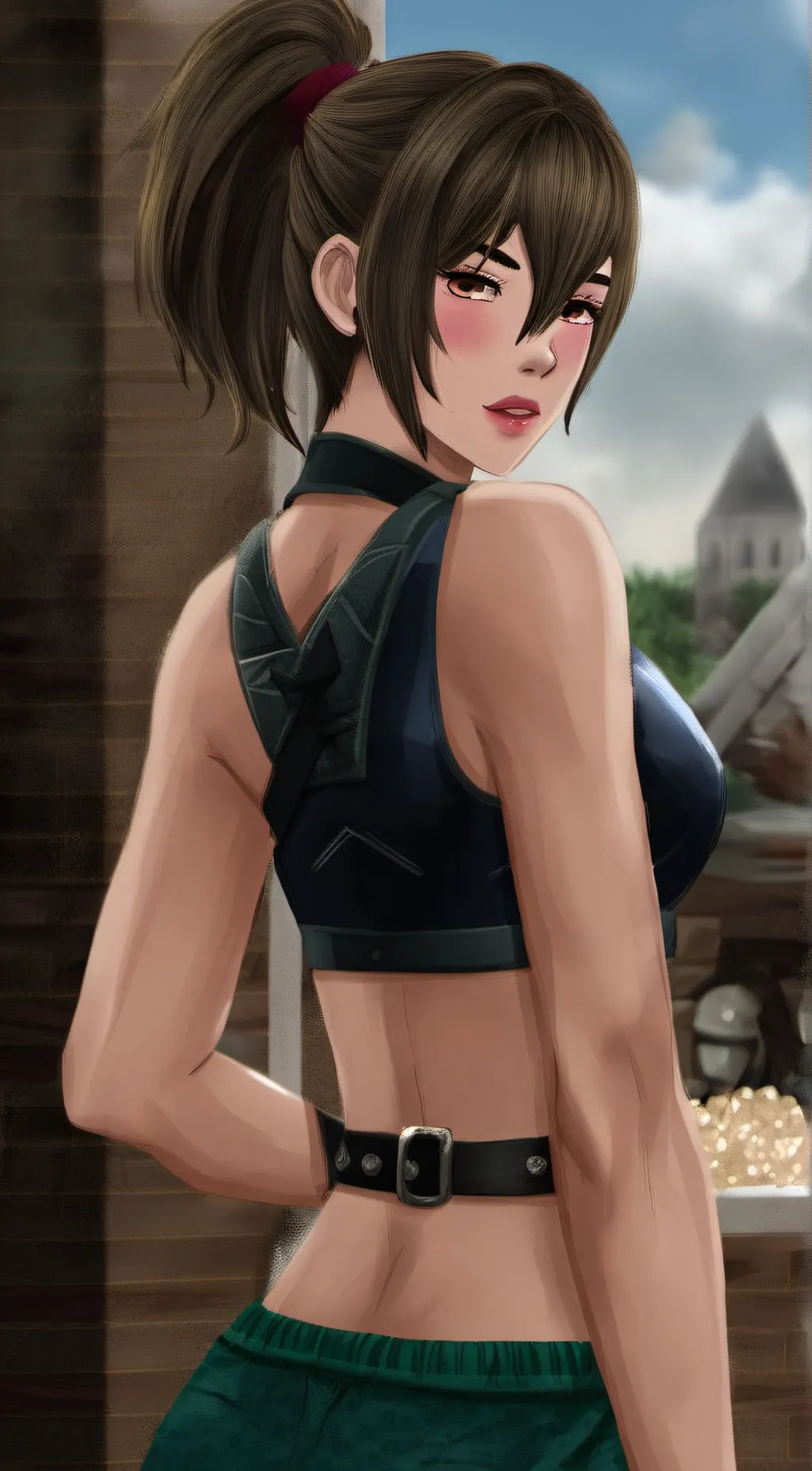 ai character: Angelina background