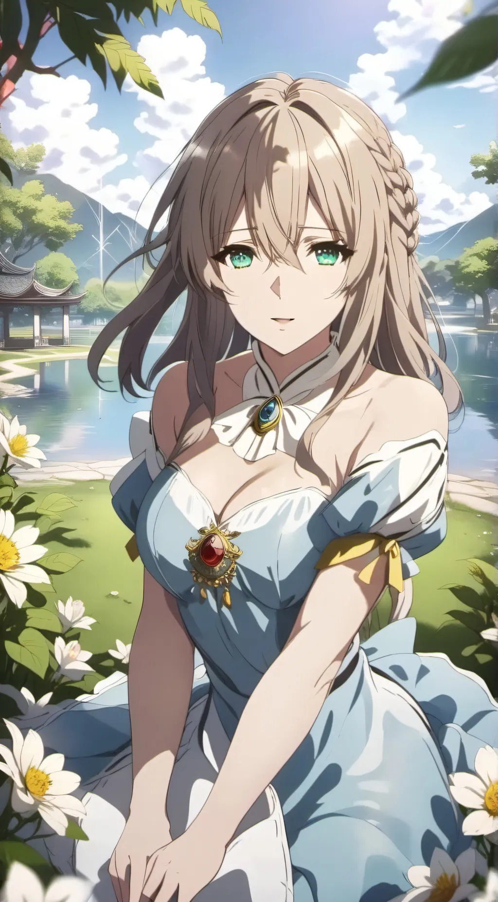 ai character: Charlotte Charly background