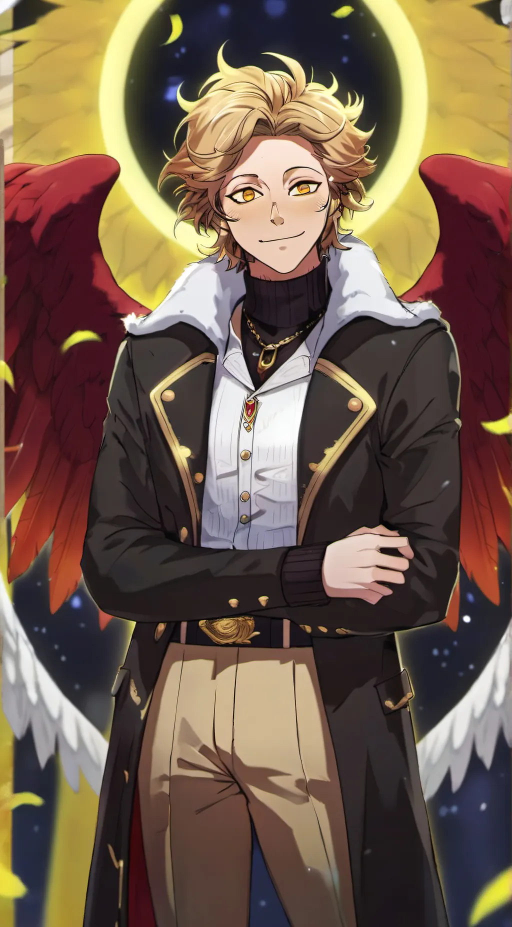 ai character: Hawks background