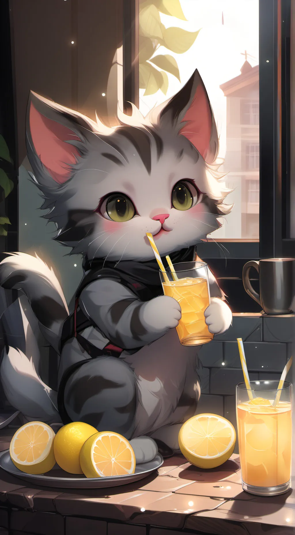 ai character: Lizzy background