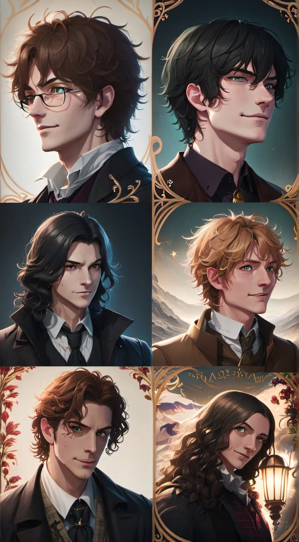 ai character: ✨The Marauders✨ background