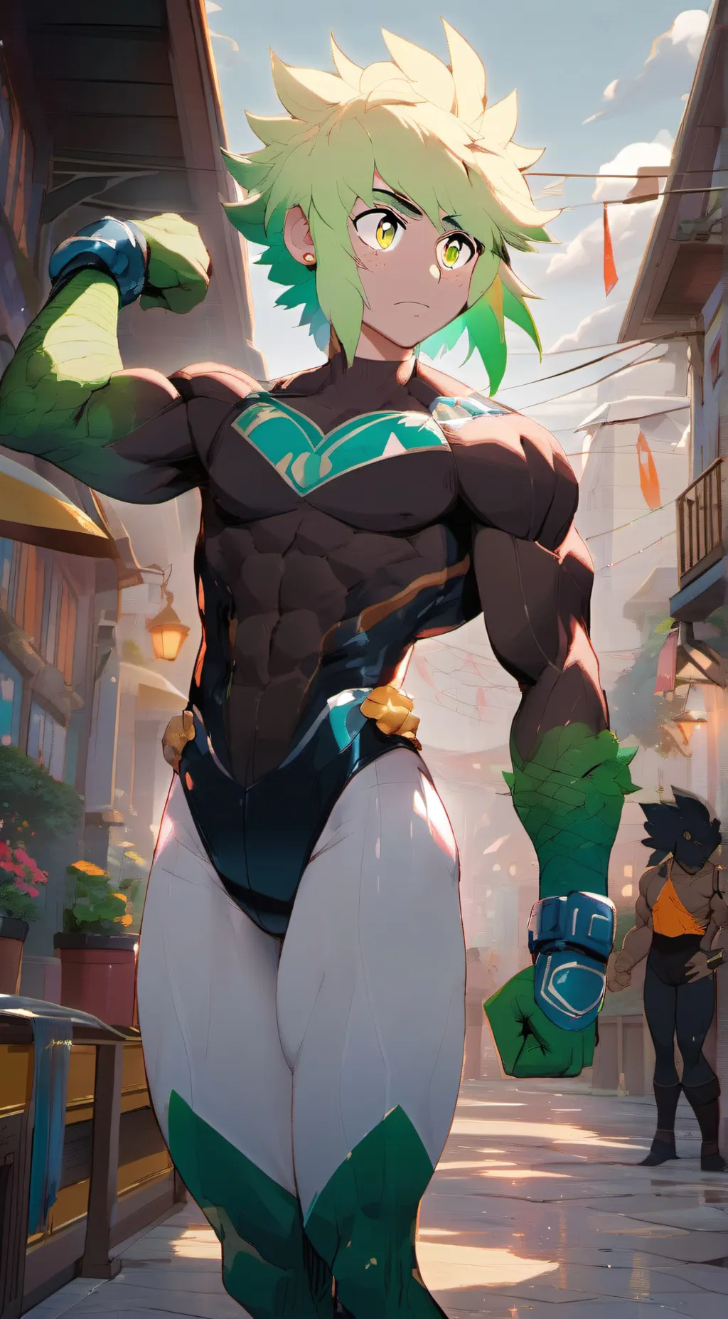 ai character: sumi asui background