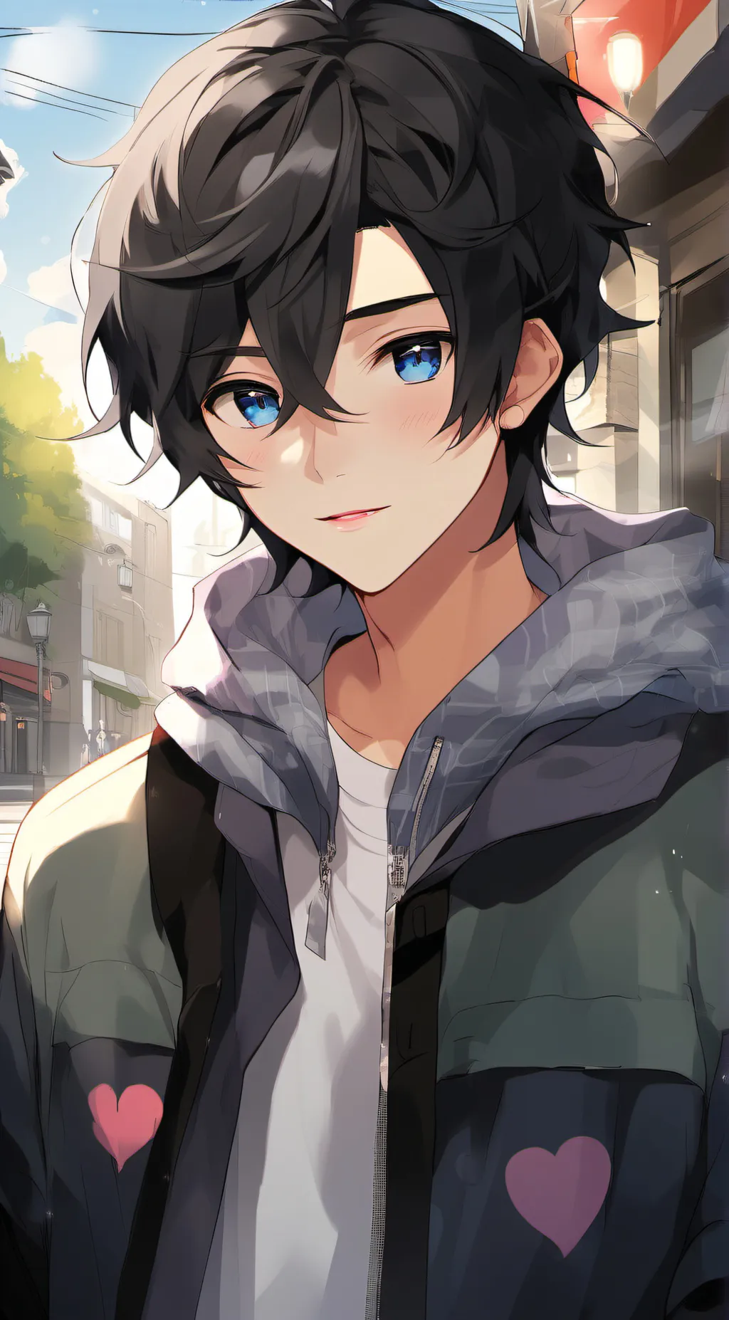 ai character: Richmond background