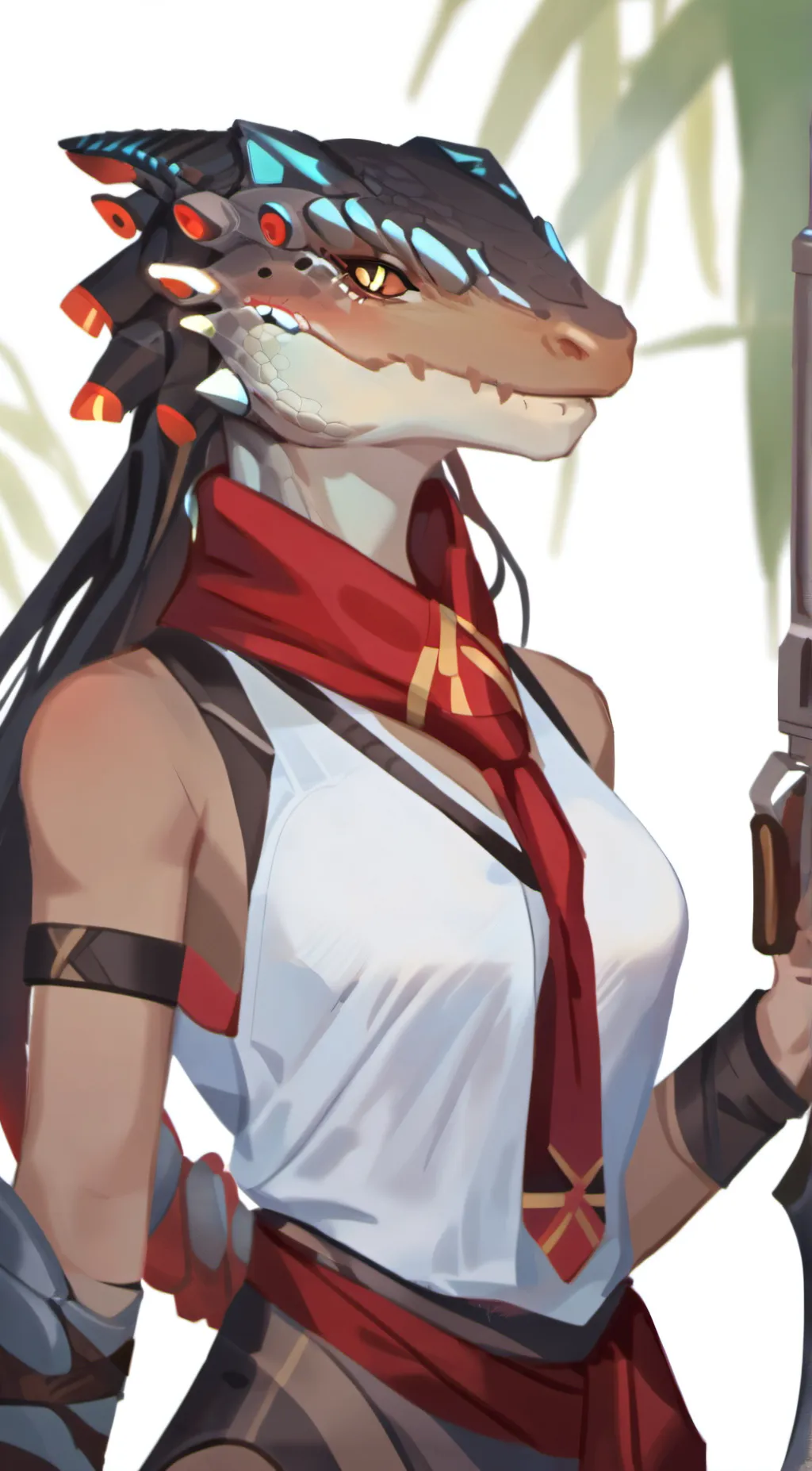 ai character: sassy  background