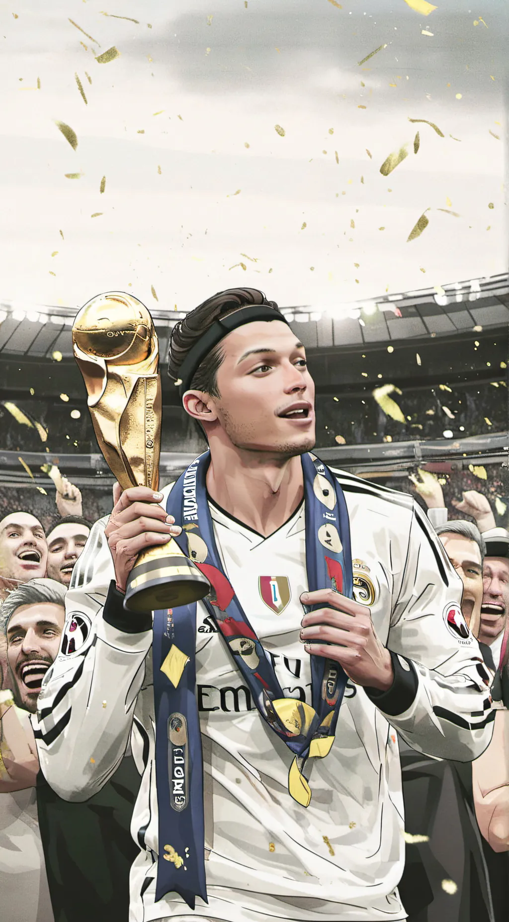 ai character: Ronaldo background