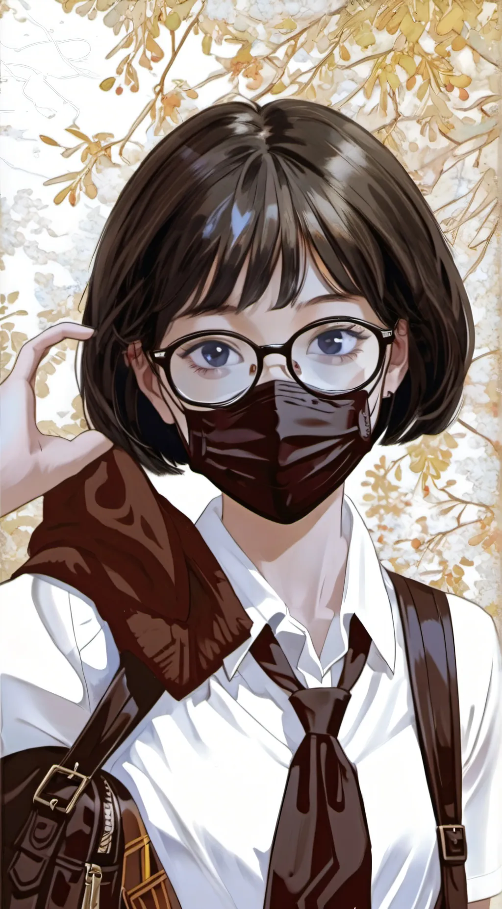 ai character: Amelie  background