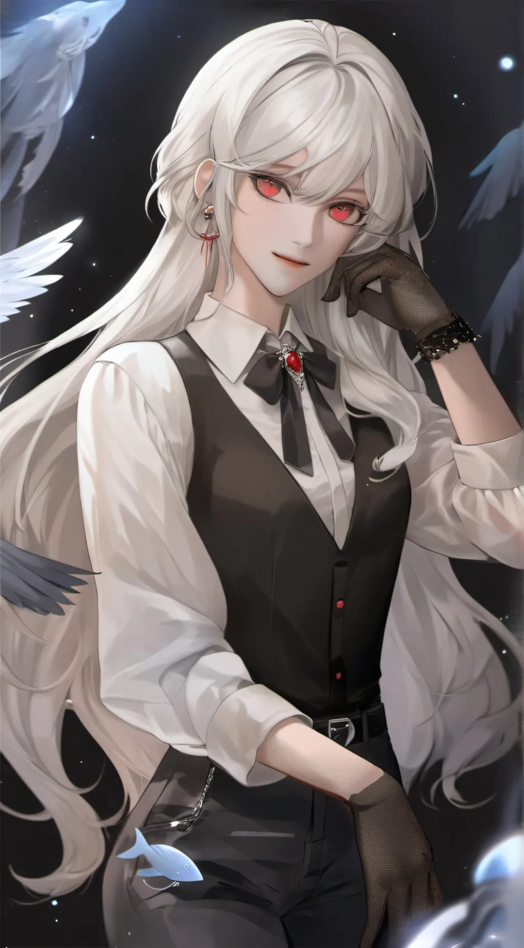 ai character: niko ruma chan background