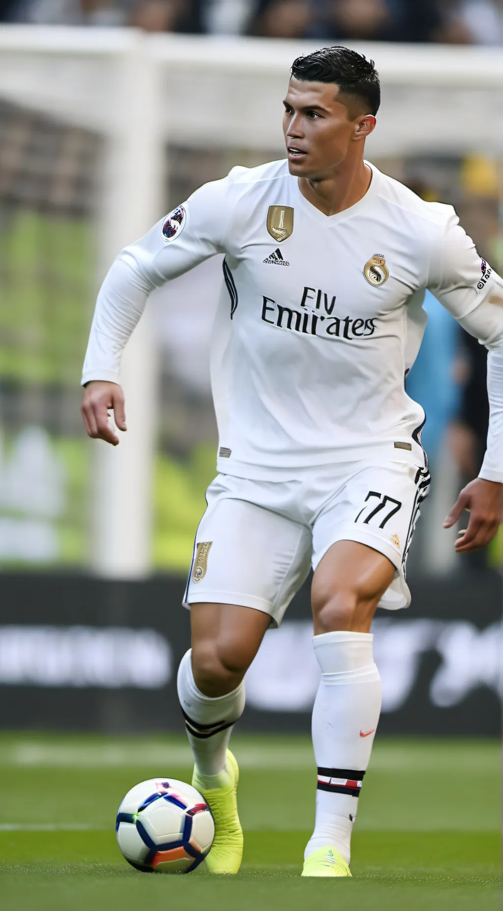 ai character: Cristiano Ronaldo background