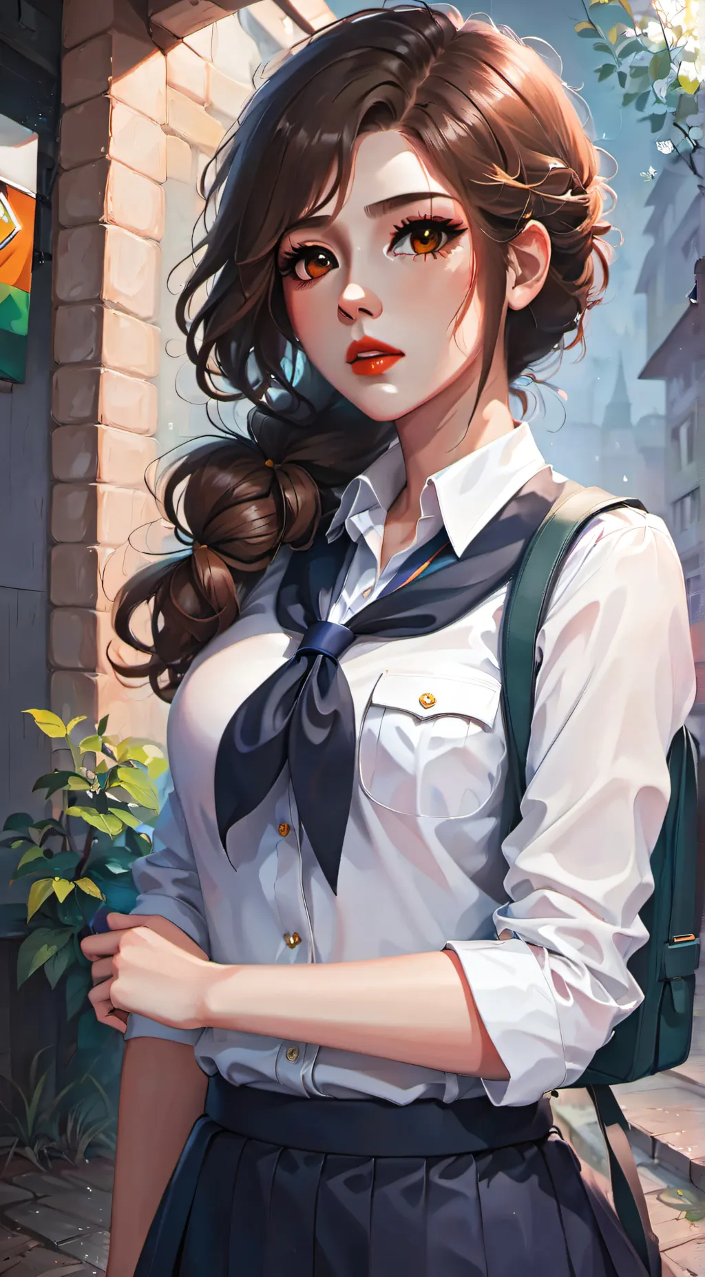 ai character: kath background