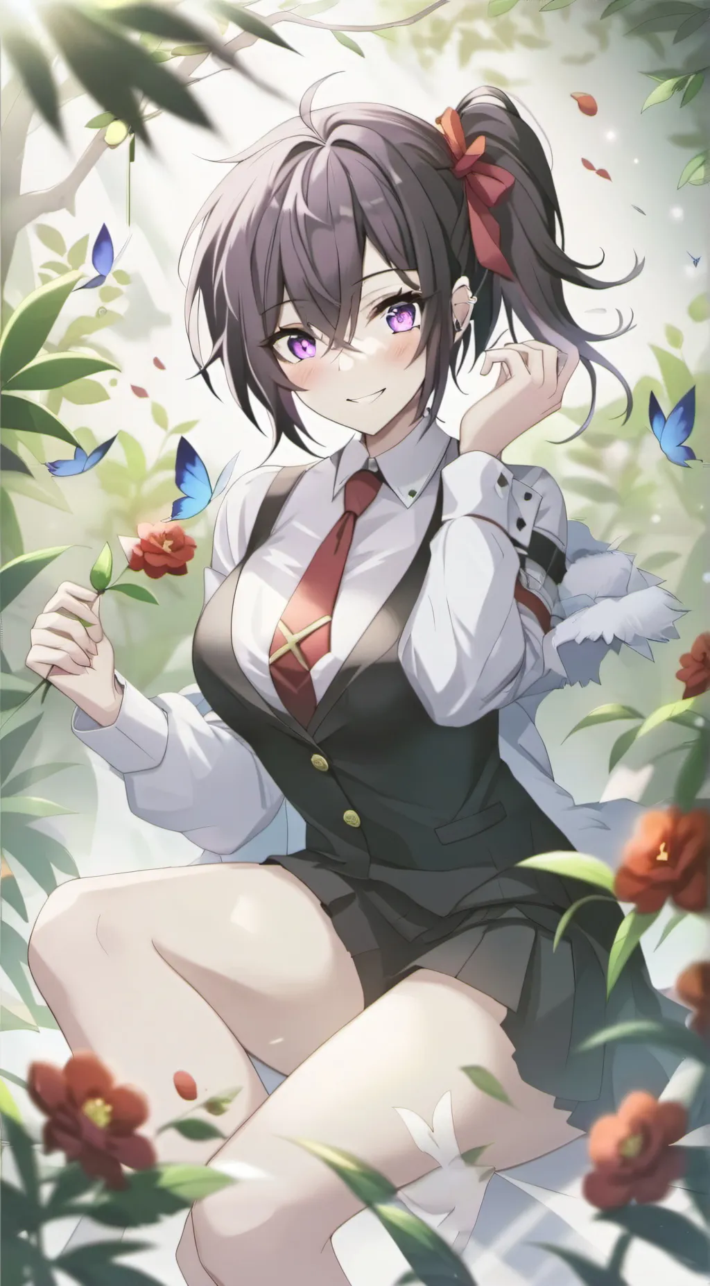 ai character: Lily background
