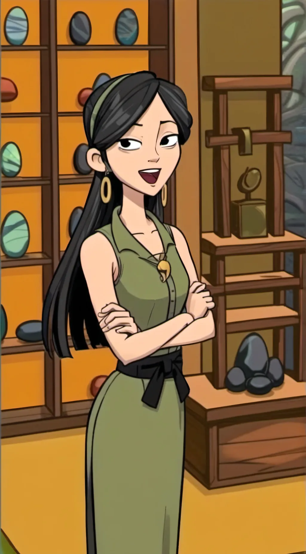 ai character: ^ total drama! ^ background
